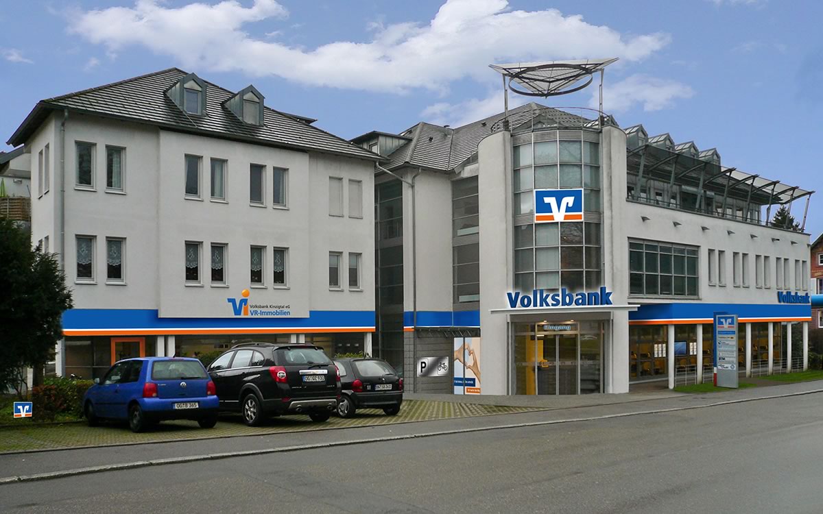 Fassadengrafik Volksbank e.G.
